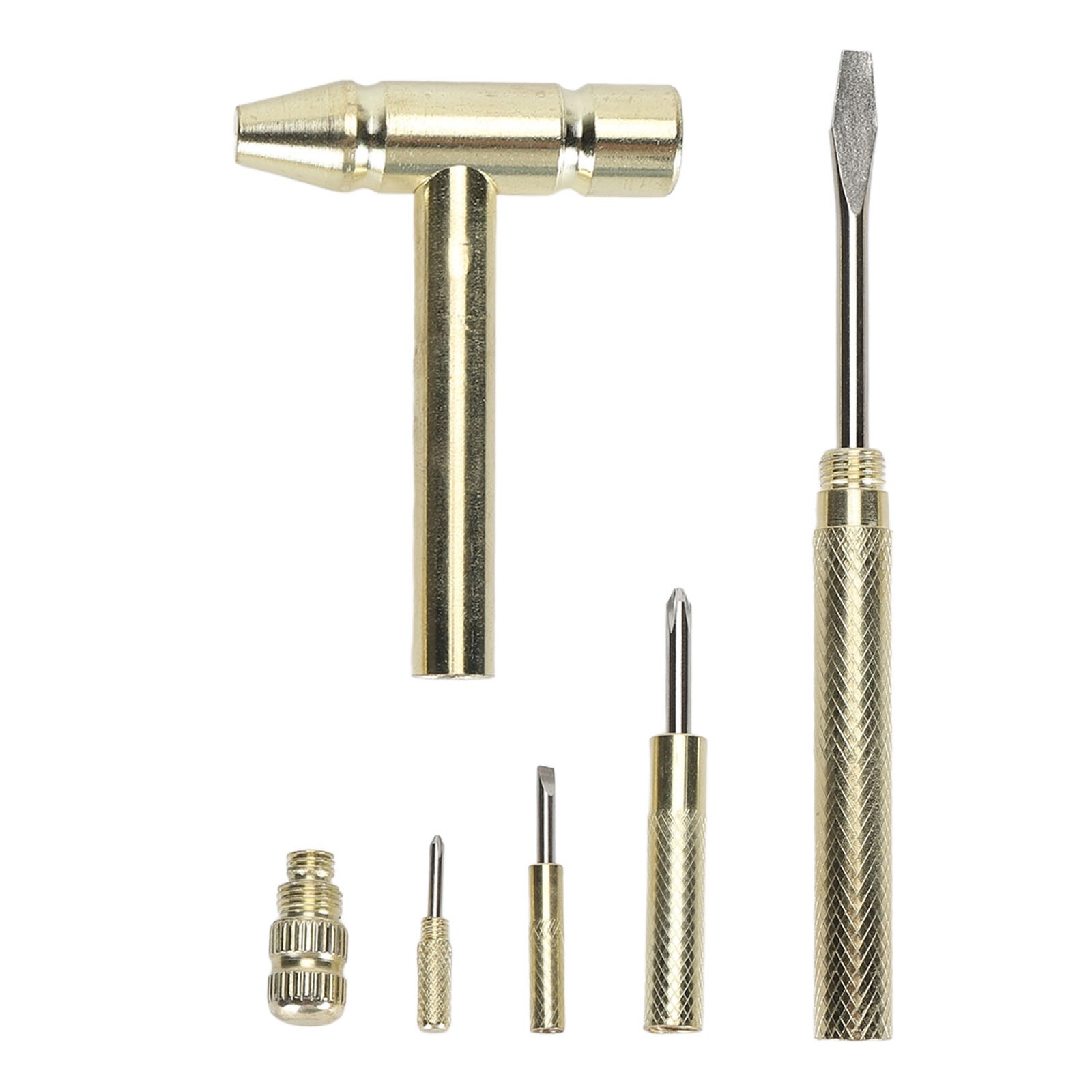 6 In 1 Multifunctional Mini Hammer Combination Repair Tool With Screwdriver