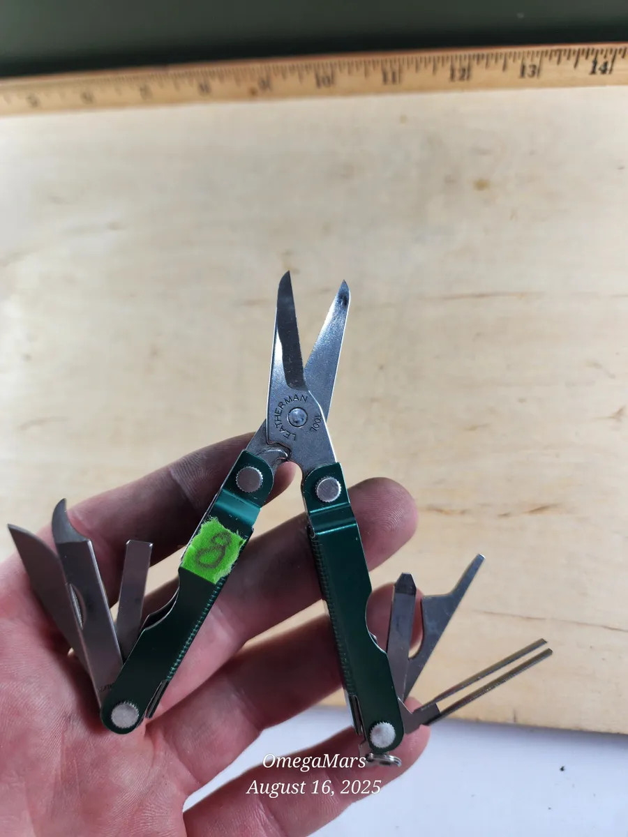 Leatherman Micra Green #8 Light usage