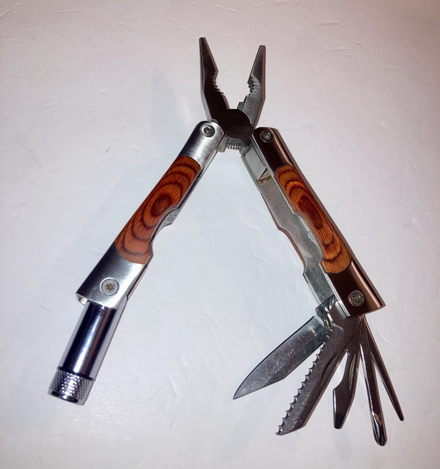 Greatland Multi Tool 3.5” W/ Pliers, Screwdriver, Can/bottle Opener, And Knifes
