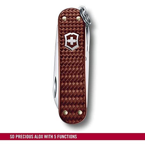 Victorinox Classic SD Precious Alox Swiss Army Knife Compact 5 Function Swiss