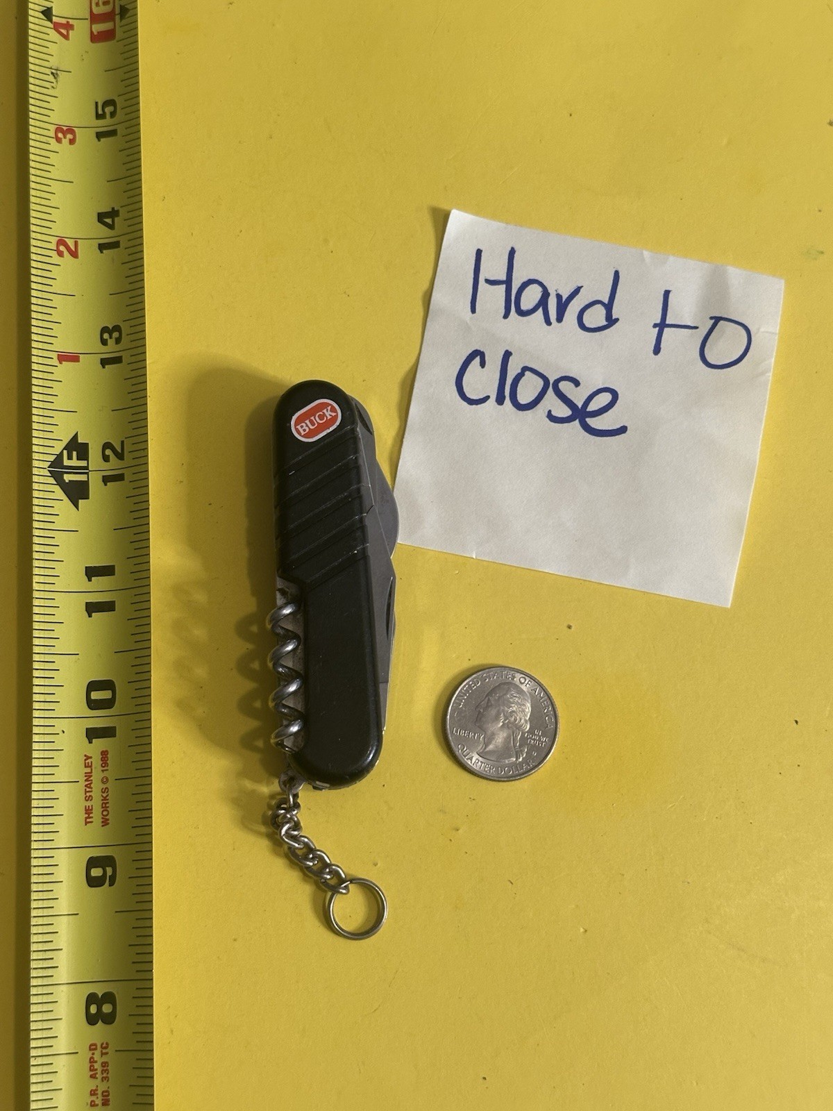 Wenger SwissBuck Trekker Swiss Army Knife Very Hard To Close