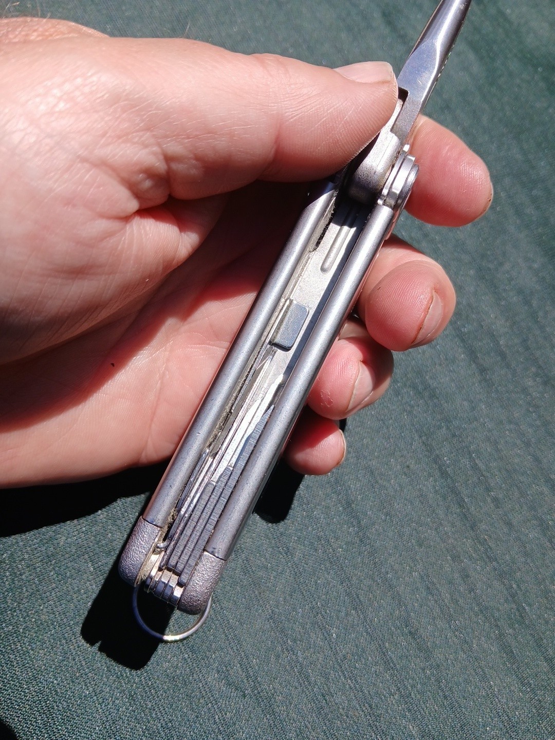 OG Leatherman Wave Multi Tool w/ Brown Leather Case Minty (H)