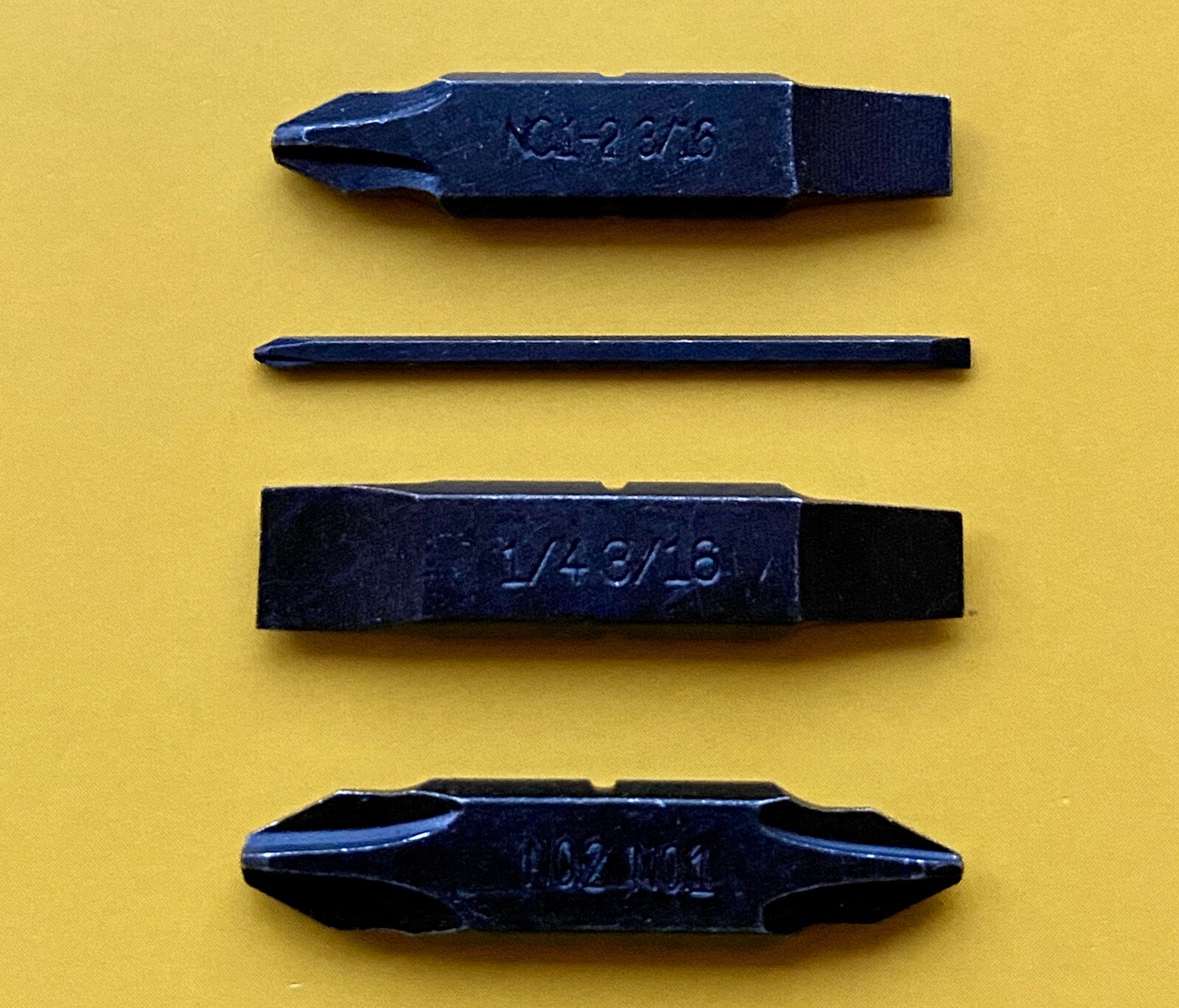 New Leatherman Parts Mod Replacement; Charge, Wave, MUT, Surge: 4 Bits – Bit Kit