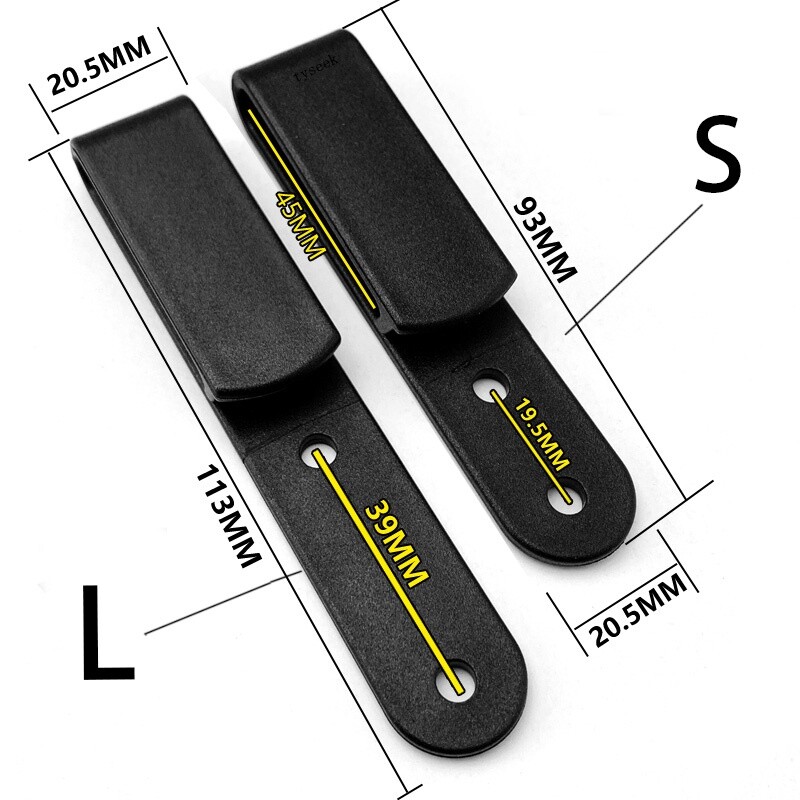 Tactical Scabbard Waist Clip for EDC Tools – Camping & Hiking