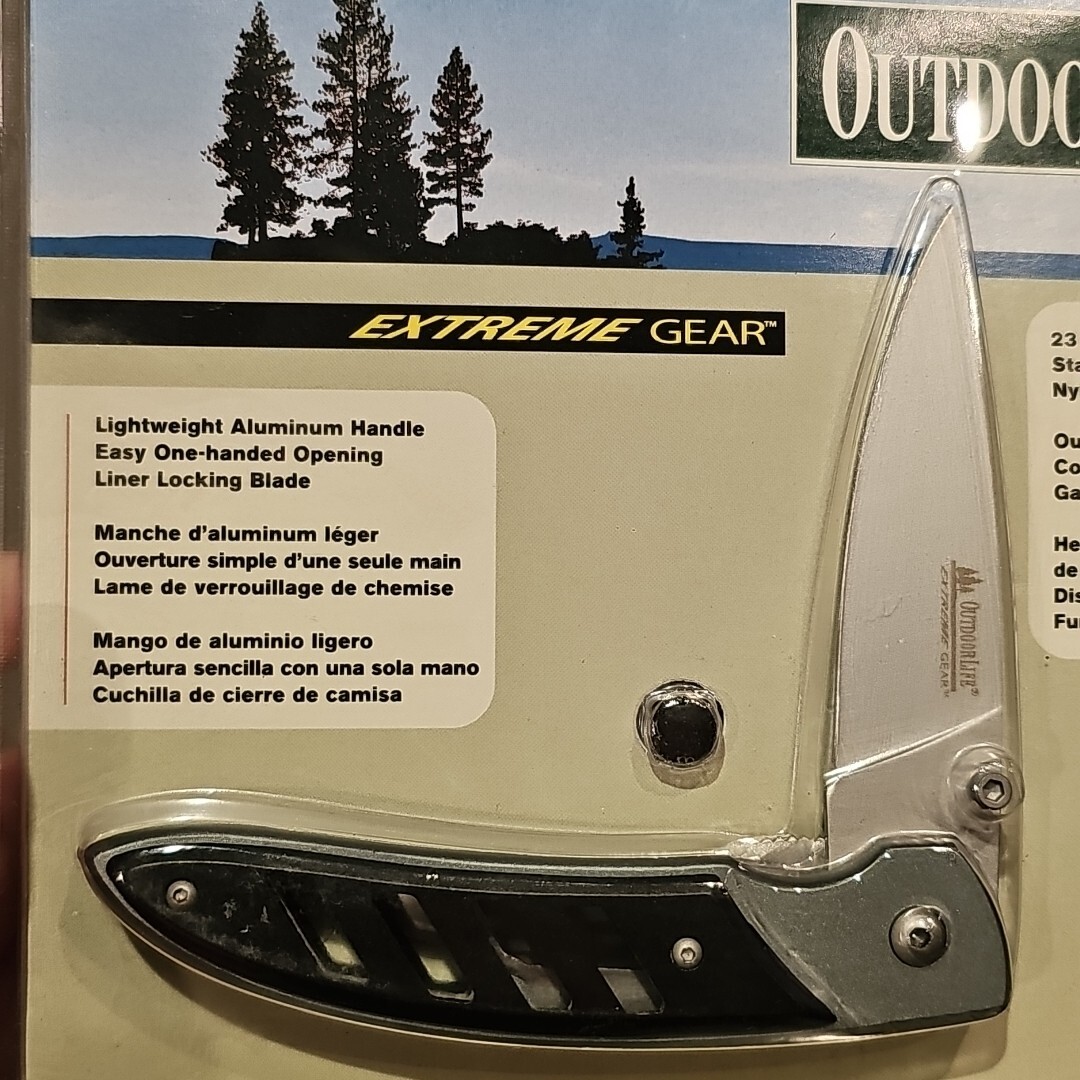 Outdoor Life Pocket Knife, Multi-Tool & Sheath Combo pack Light Extreme Gear New