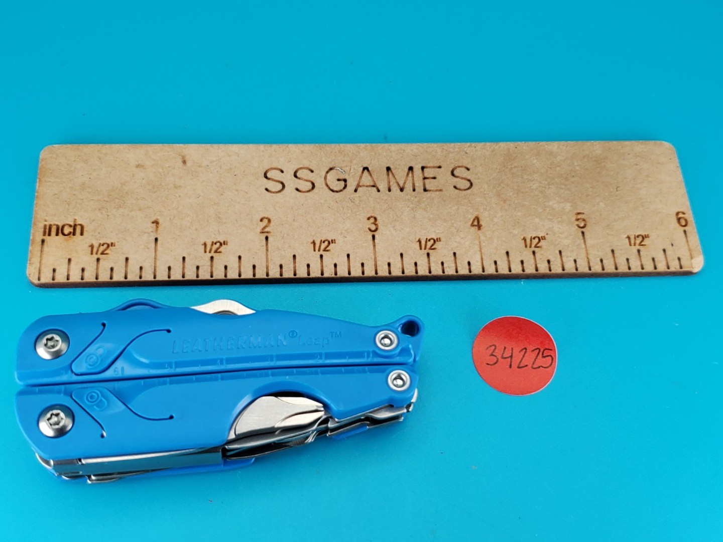Leatherman Leap Blue Multi-Tool! Rare & Hard to Find! Retired! NEW!