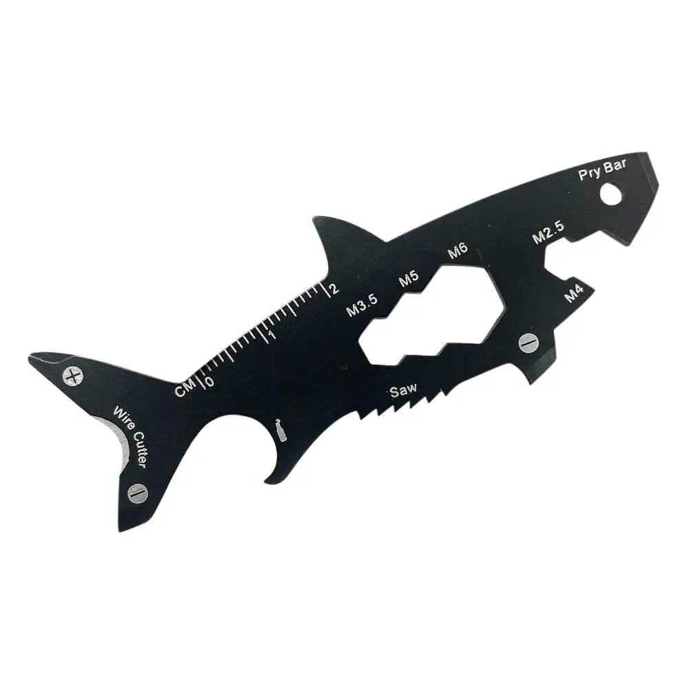 1pc Practical Birthday EDC Gift Fits Shark Multi-Tool & Keychain Accessory Needs