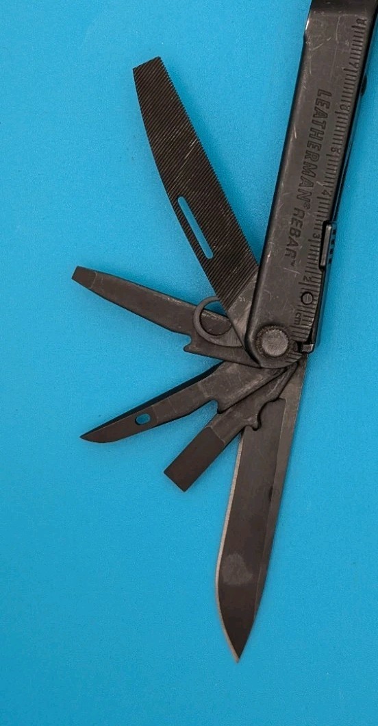 Leatherman Rebar Multi-Tool! Free Shipping! BLACK OXIDE!