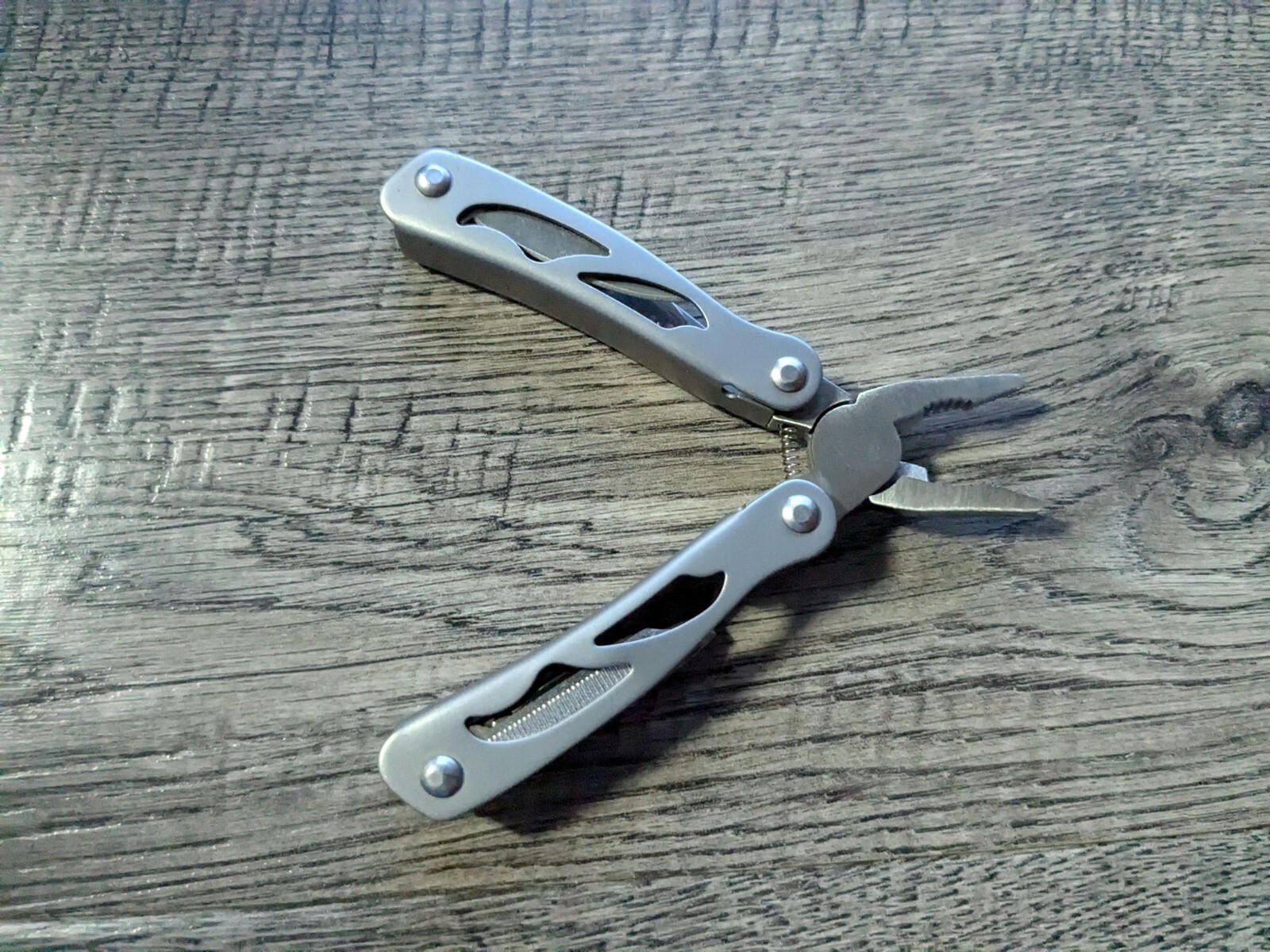 Sheffield Mini Multi Tool 9 in 1 with Sheath Knife Pliers Saw Screwdriver
