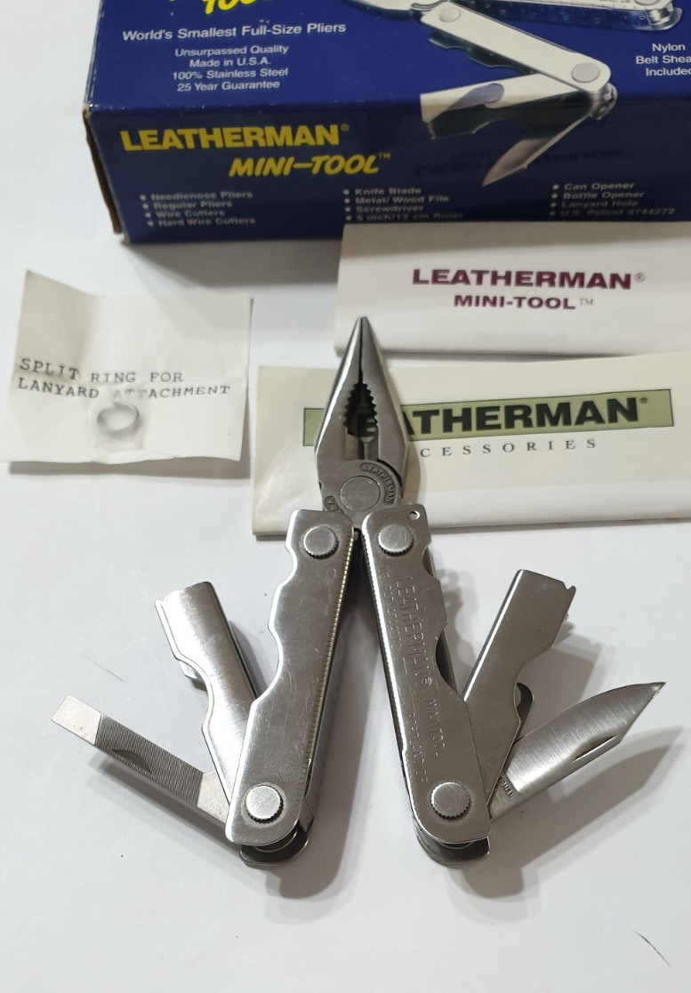 🔥🔥🔥 Leatherman Mini Tool 1998 New In Box Very Rare Retired Collectable