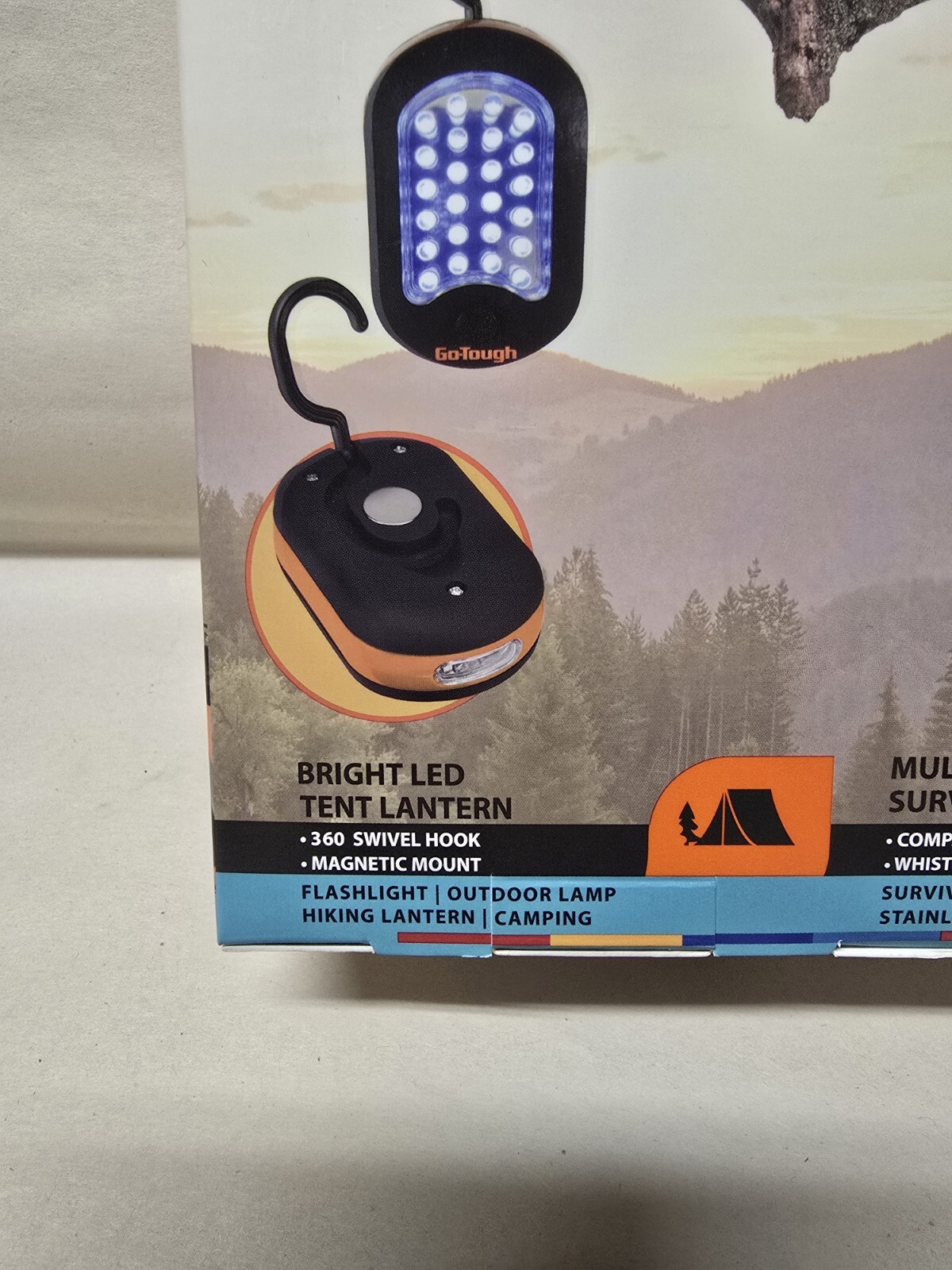 Go-Tough Outdoors Camping 3 Piece Gift Set NEW Unopened