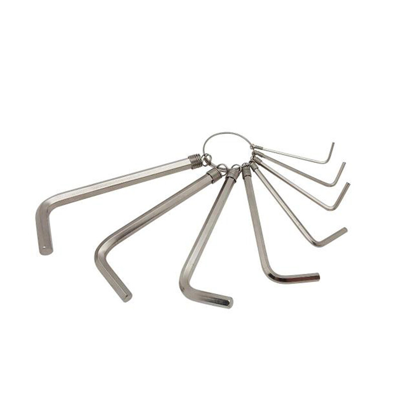 9PCS Hex Ring Type Multi Outdoor Pocket Tool Set Repair L-CS8R (1.5mm-6mm)