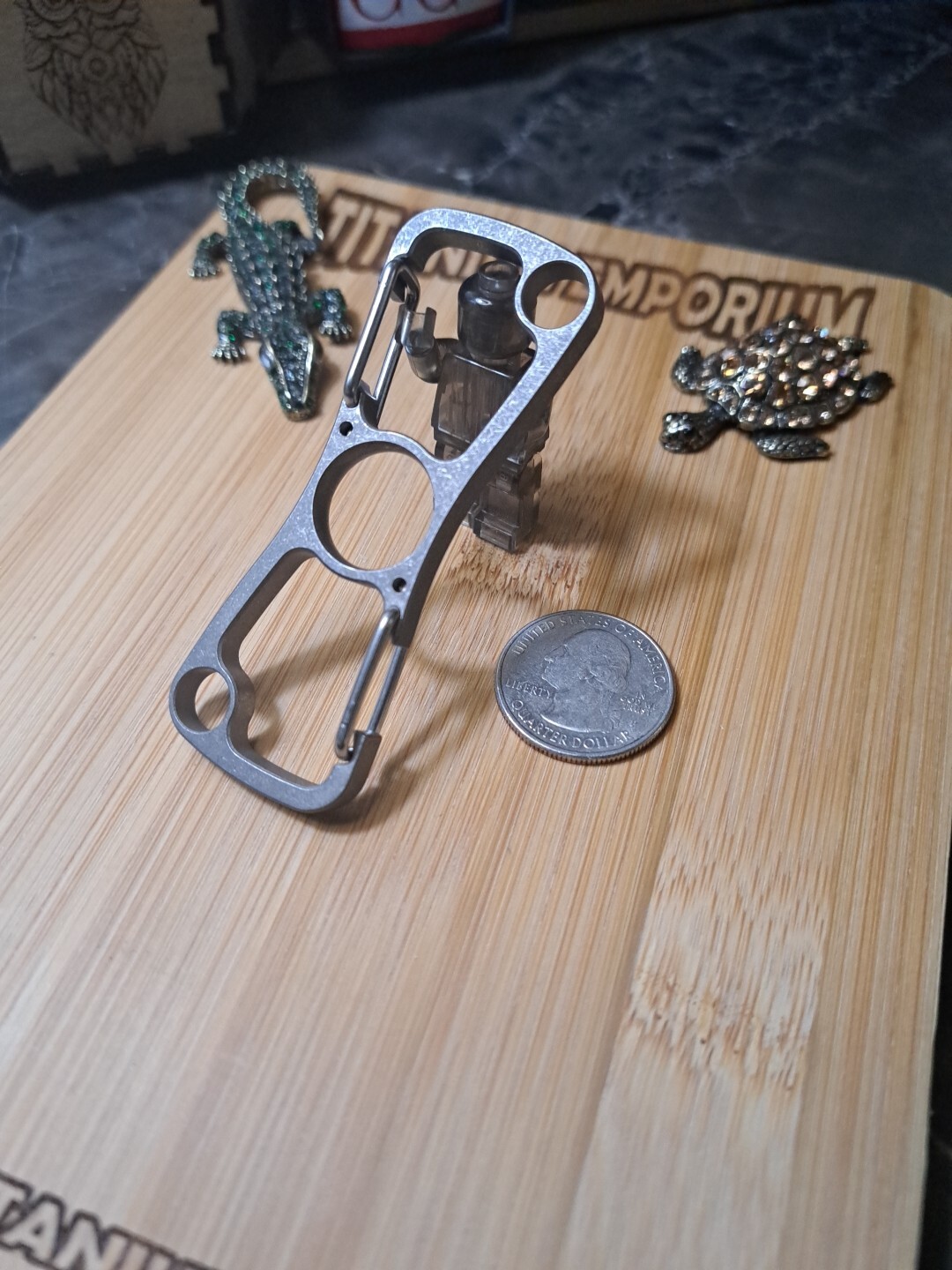 EDC Dual Titanium Carabiner
