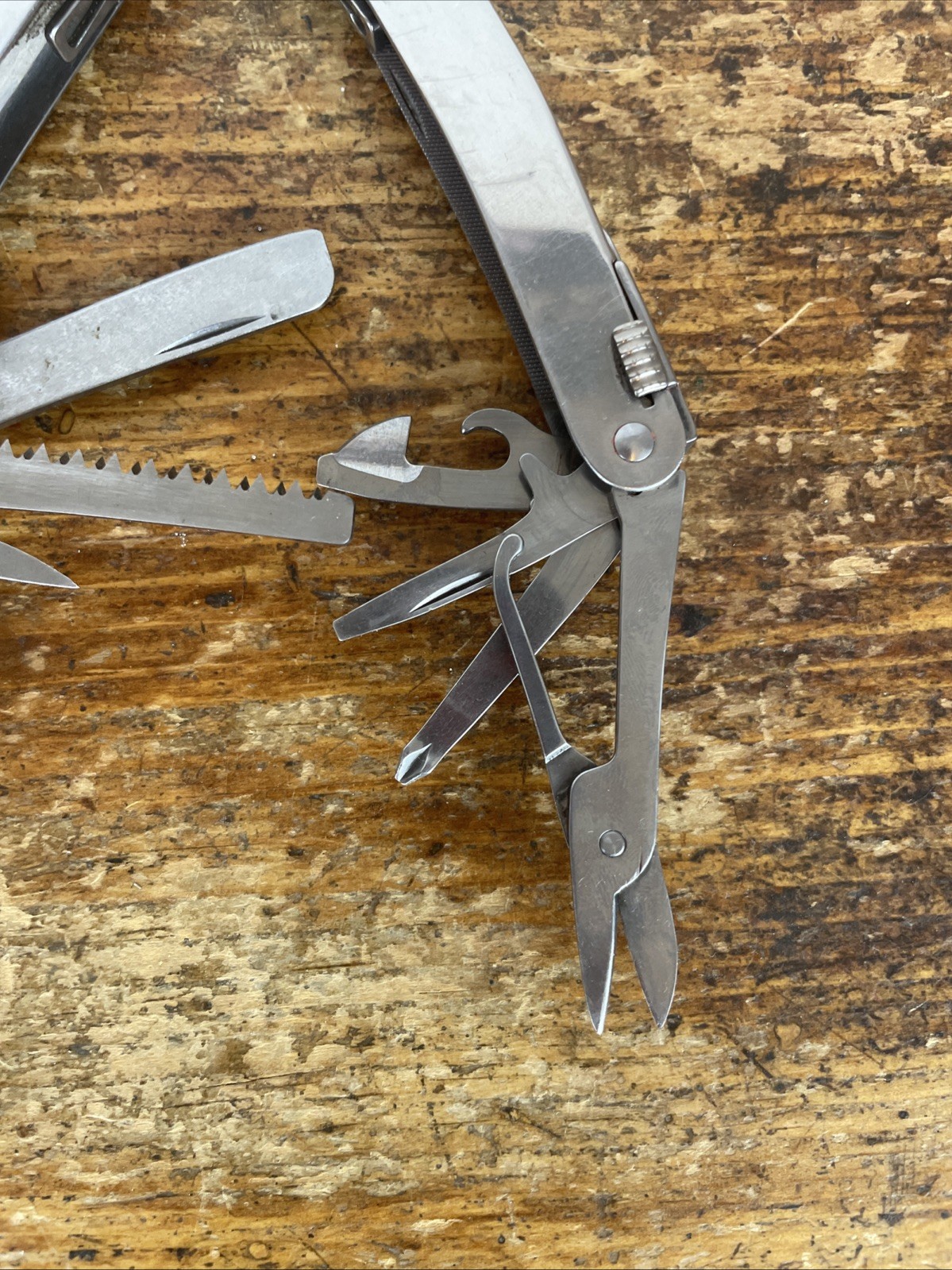 Victorinox Swiss Tool Spirit X Multi-Tool – Sheepsfoot Blade Good Used Condition