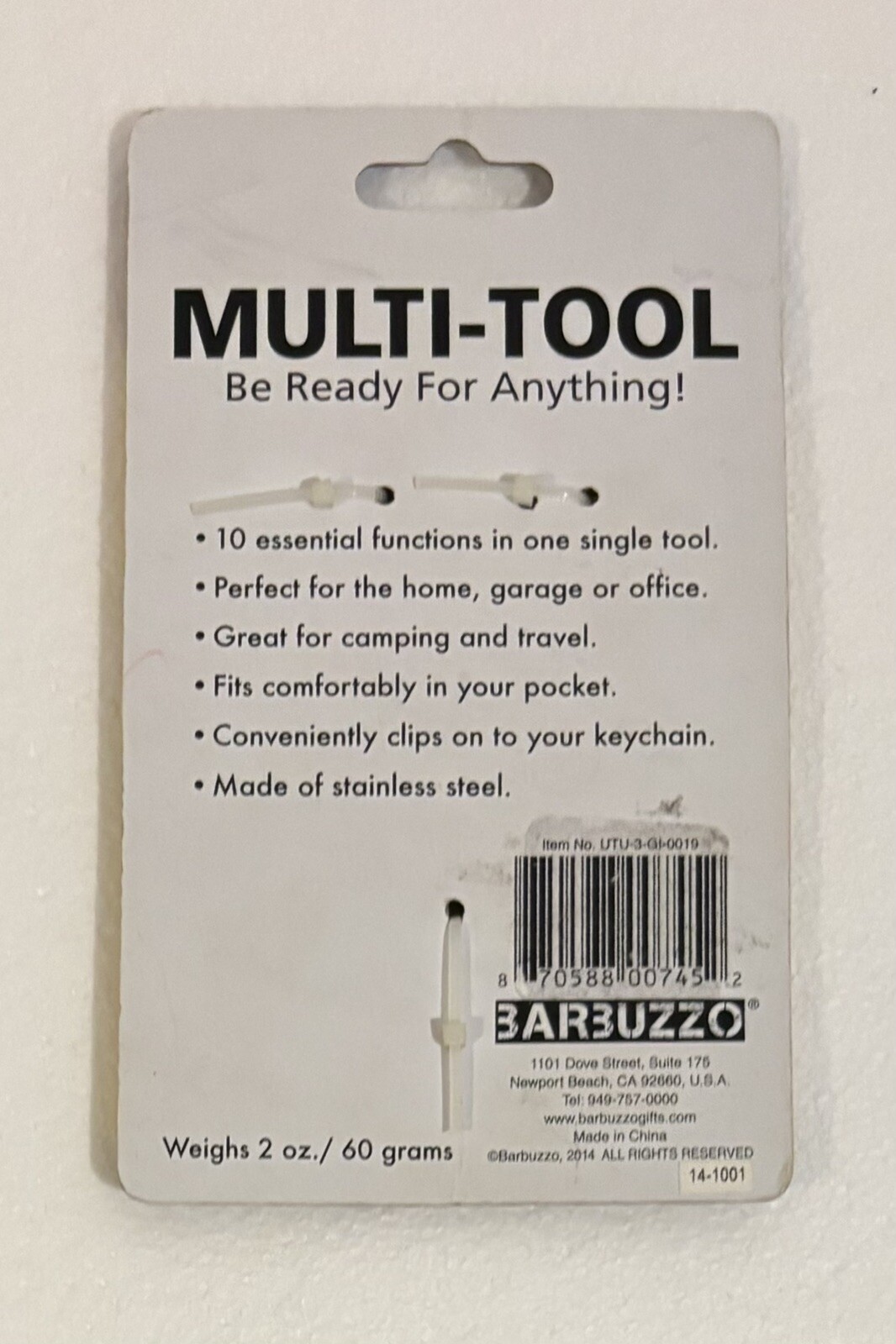 Barbuzzo 10-in-1 Multi Tool