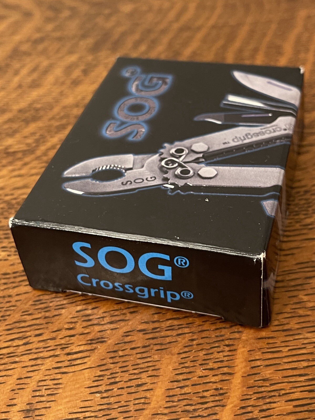 1999 SOG Crossgrip Multi-Tool New Collectible USA NOS IN BOX CUSTOM MARC STAMPED