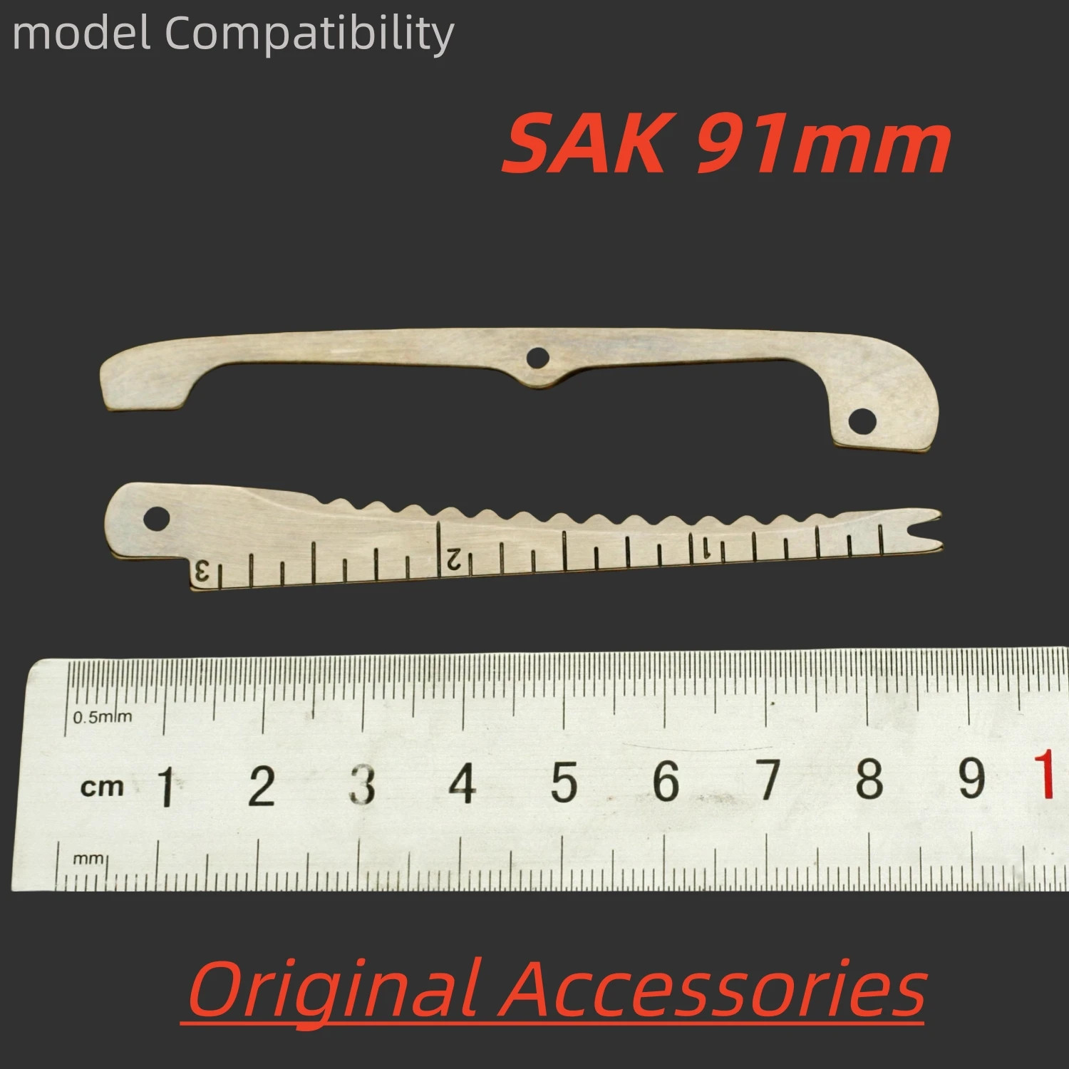 Fish scaler Hook Disgorger Ruler Replacement Original Part For 91mm Victorinox