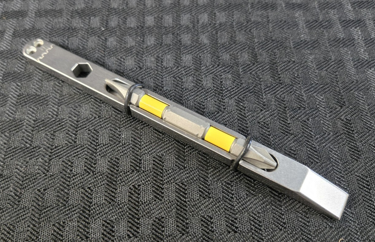 EDC Custom Pry Bar Tool, Made in CPM154