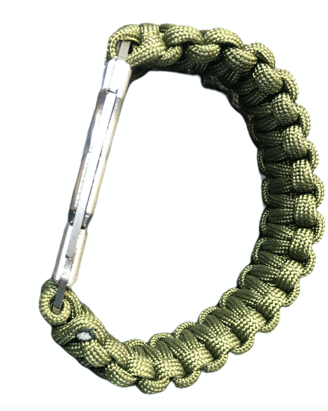 Paracord Emergency Tactical EDC Survival Knife Bracelet, Army Green BR12 New