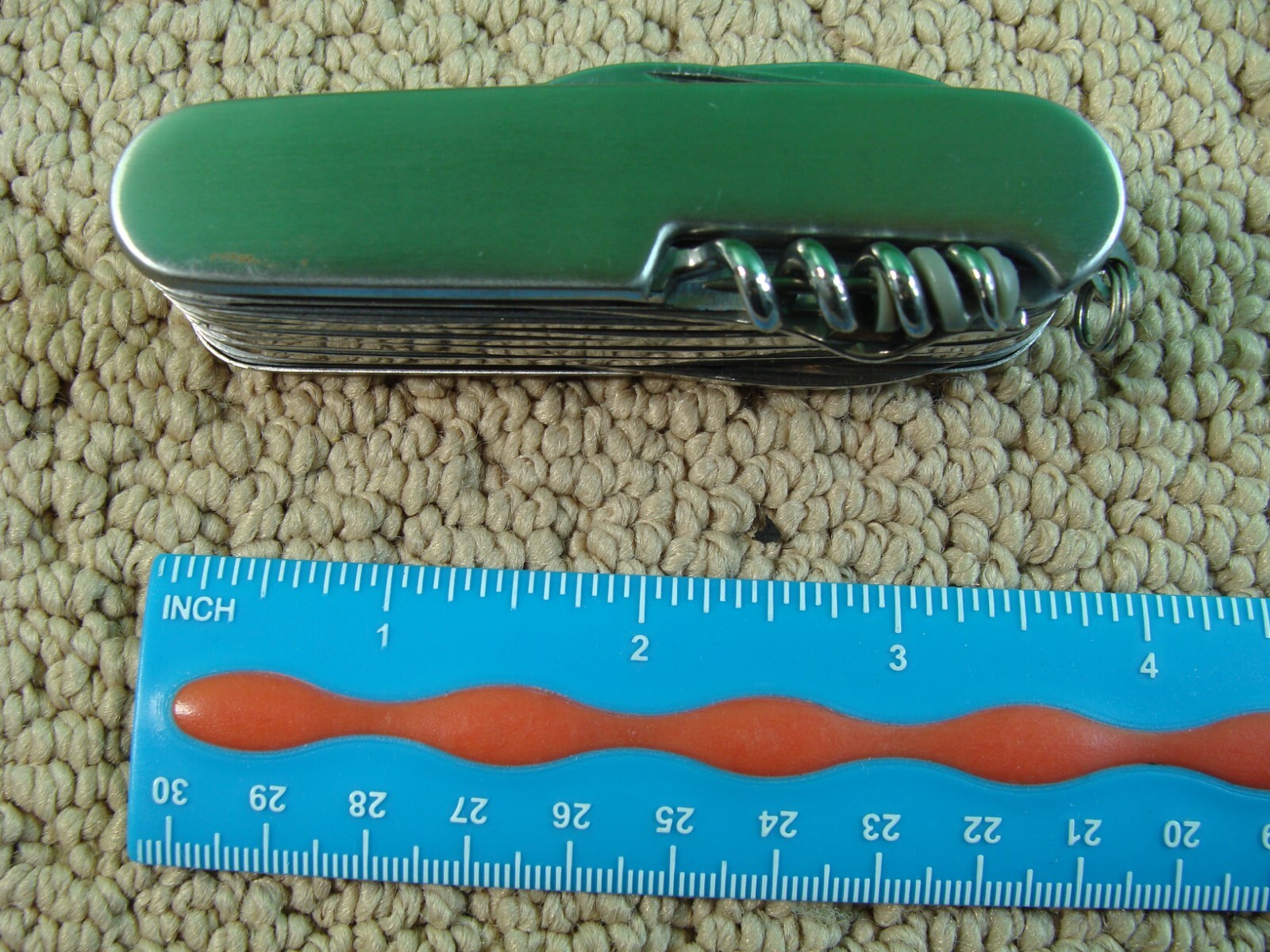 Multi-Tool Pocket Knife Case-for-Belt 6.9-oz 12-Tools Scizzors Screwdrivers