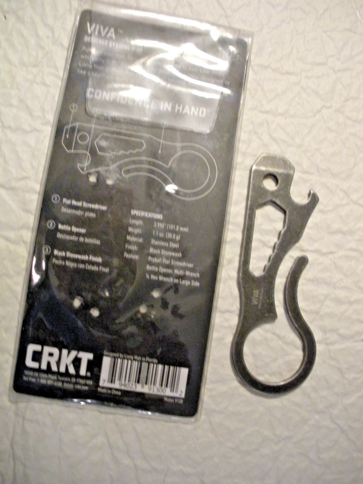 Viva CRKT Multi-Tool and Bottle Opener Model 9130.