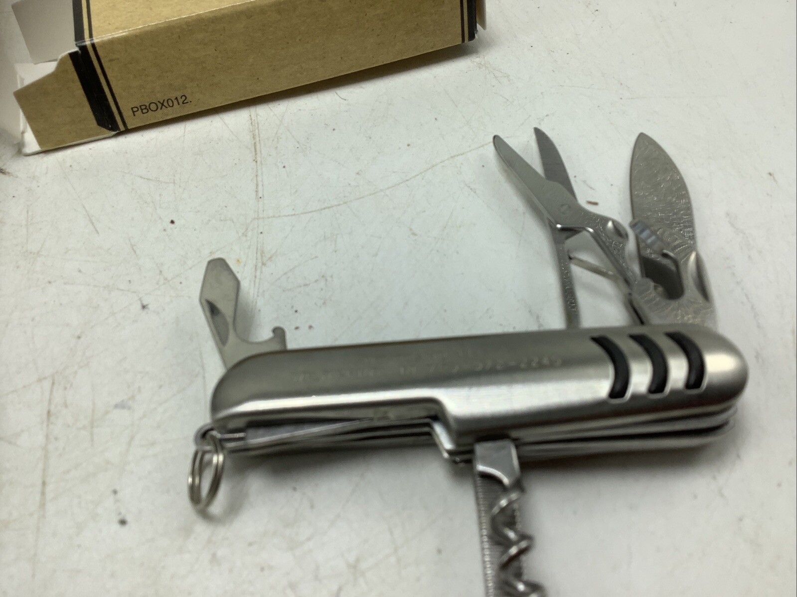 Early Times Multi-Tool Utility Pocket Knife Lot Of 3