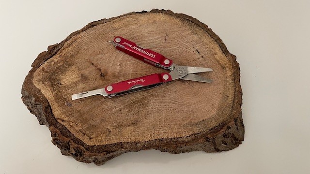 Leatherman Micra RED Anodized Handled Stainless Steel Multi Tool Scissors ,Knife
