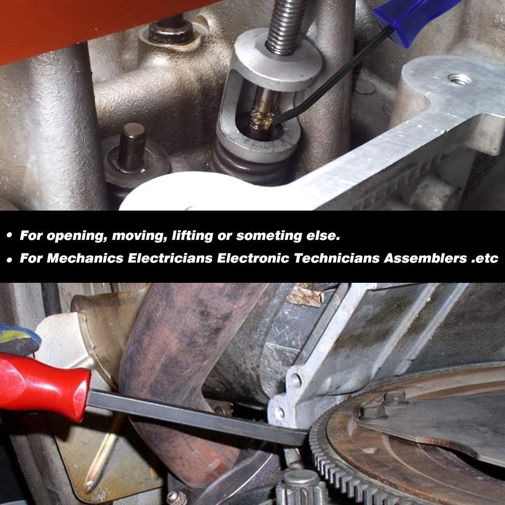 Mini Pocket Pry Bar Set – 3pcs, Compact 4.5” Tool for Mechanics & Technicians