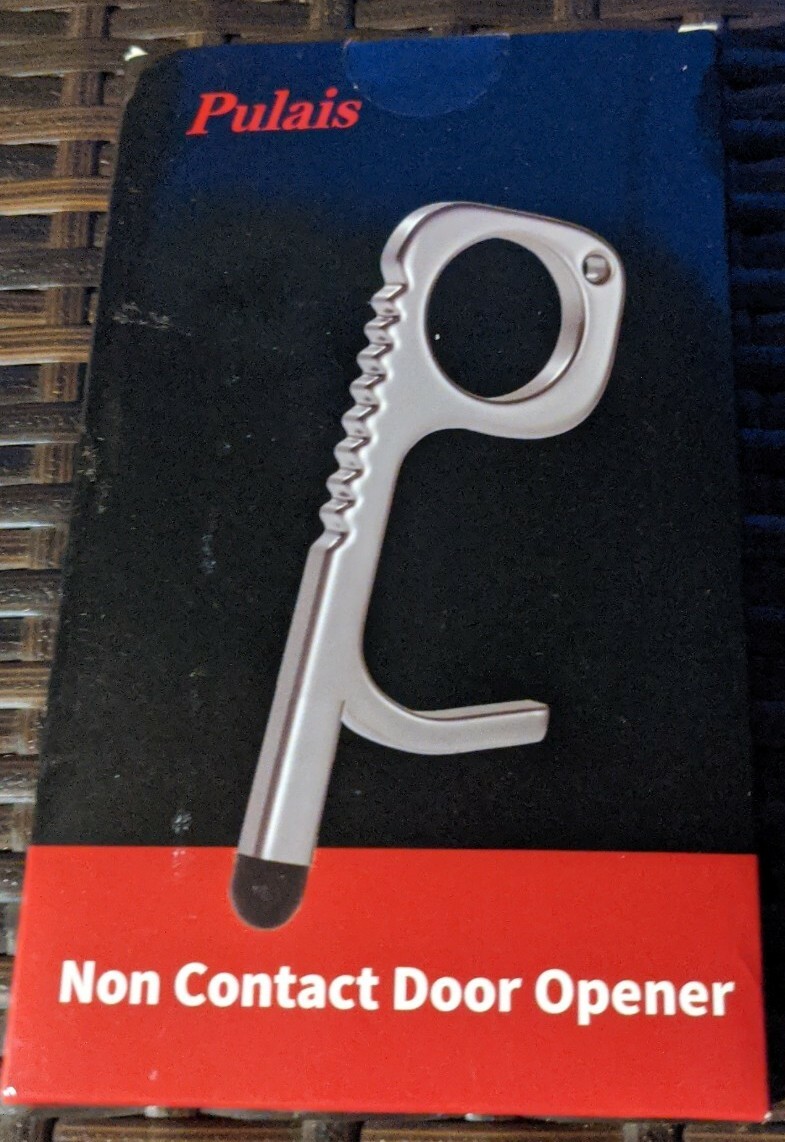 Pulais Non Contact Door Opener- Handle Free EDC Door Opener With Stylus
