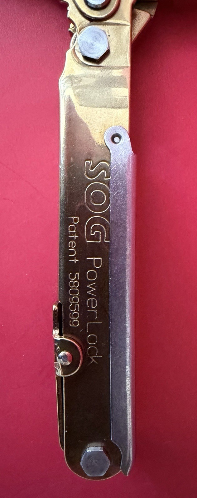 SOG Powerlock T60 TiNi Made In USA Multitool