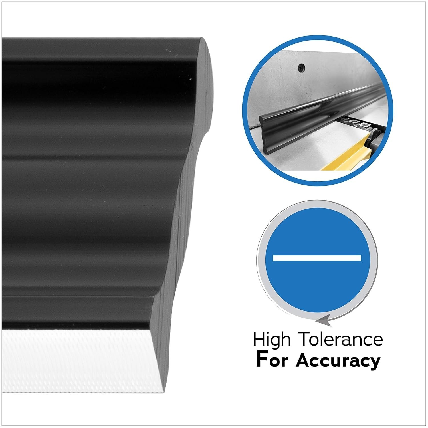 Fulton 50″ Aluminum Straight Edge Tool – Precision .003 Tolerance for Accuracy