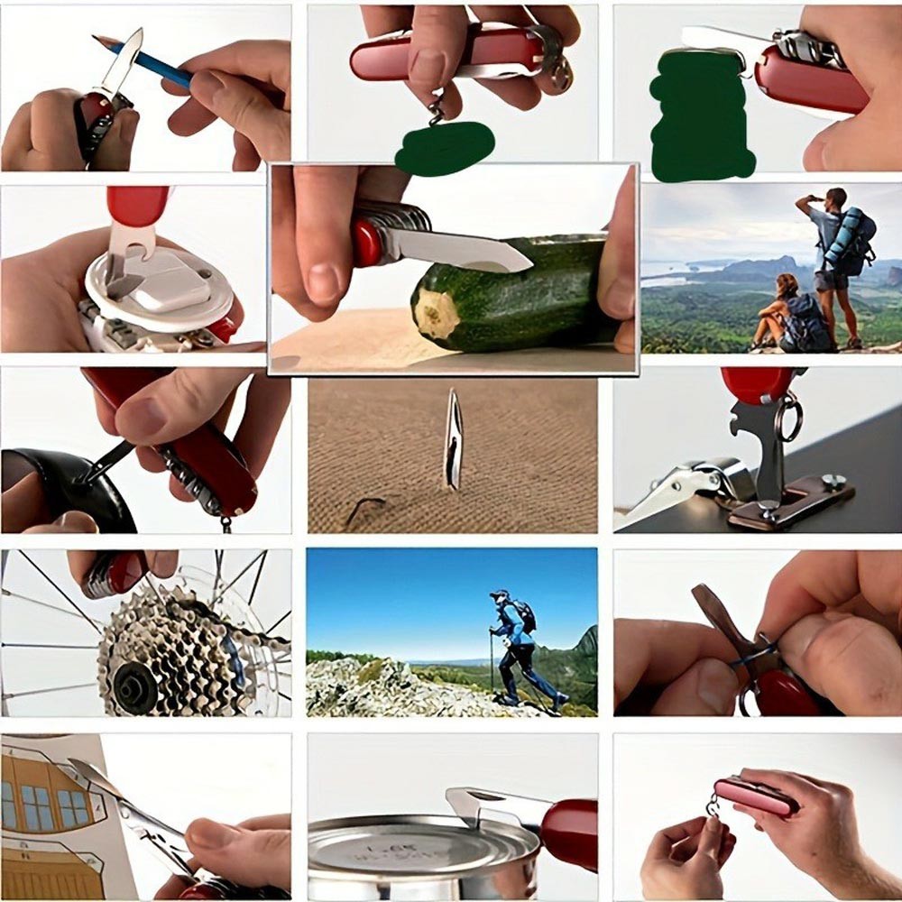 Portable Multi-Functional Sturdy Lightweight 17-in-1 Ultimate Multipurpose Tools