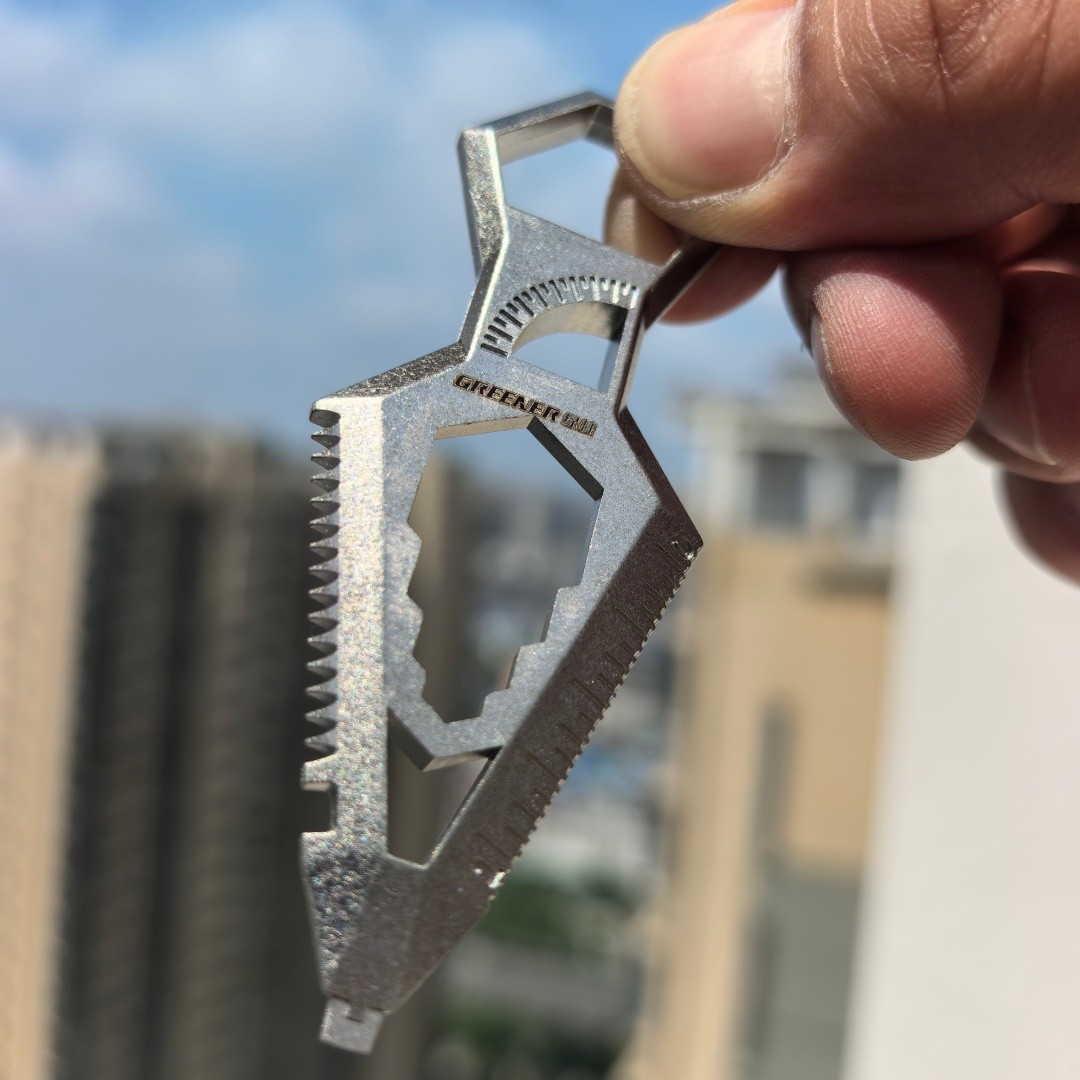 Stainless steel pry bar EDC Tool Measurement/Pry bar/Wrench/Screwdriver