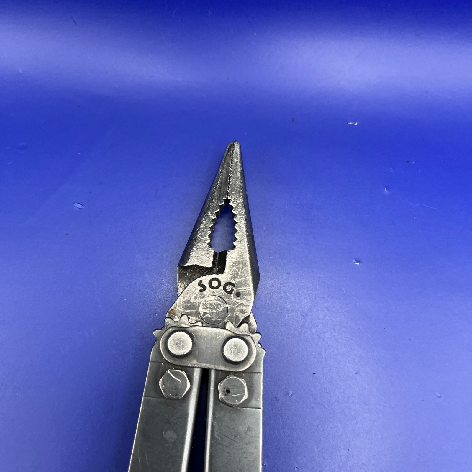 Vintage SOG Power Plier Multi Tool Black Oxide