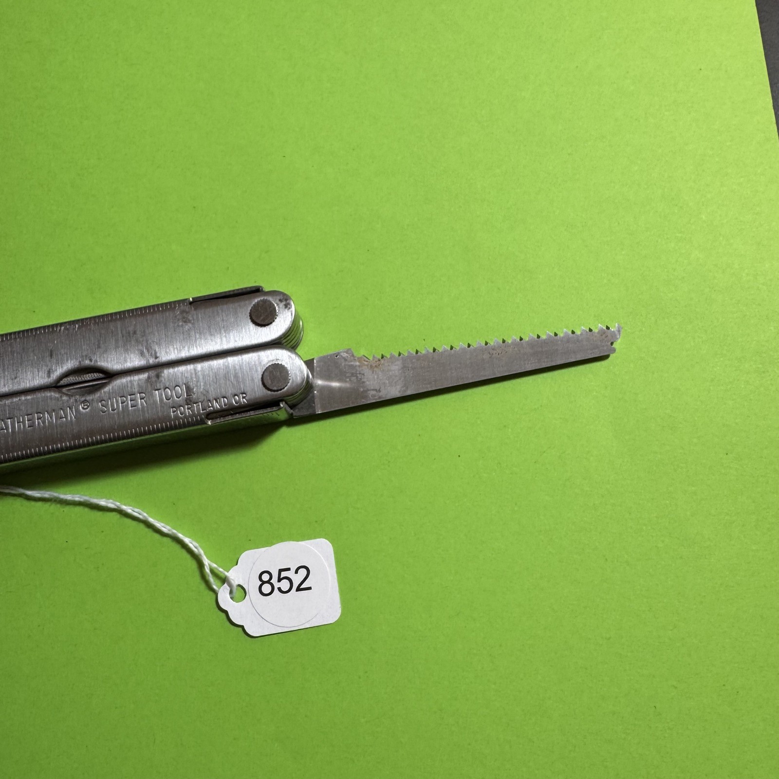 Leatherman Super Tool Plier Multi Tool Pocket Knife Stainless EDC #852