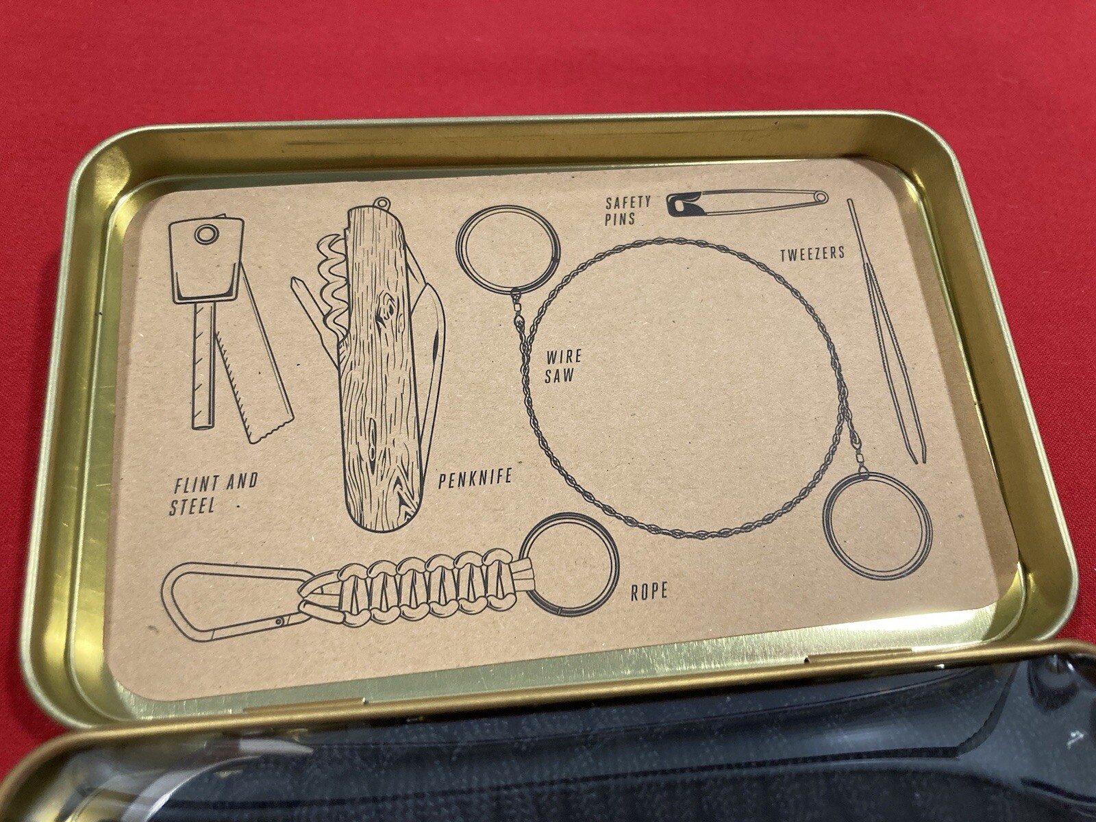 NEW The Gentlemen’s Hardware Survival Tool Kit No 358 *Includes Six Accessories*