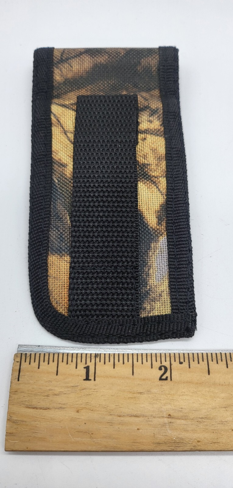 UNBRANDED CAMO HOOK AND LOOP POUCH BELT MOUNTED BRAND NEW