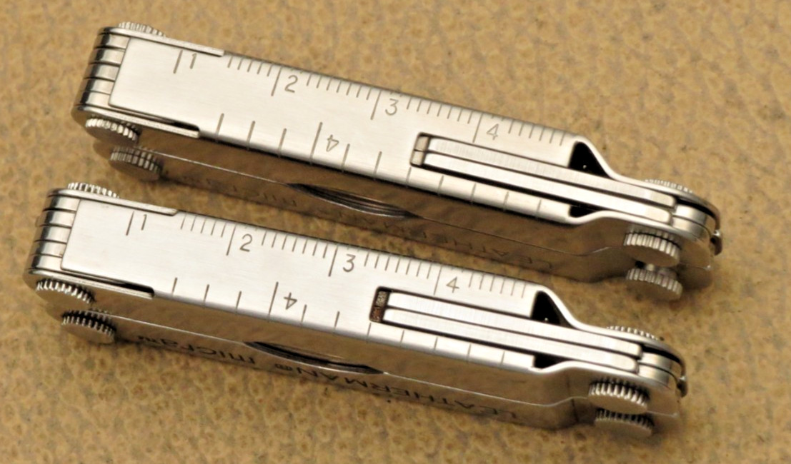 Vintage 1990’s LEATHERMAN TOOL – MICRA Keychain Pocket Sized Multools Lot of Two