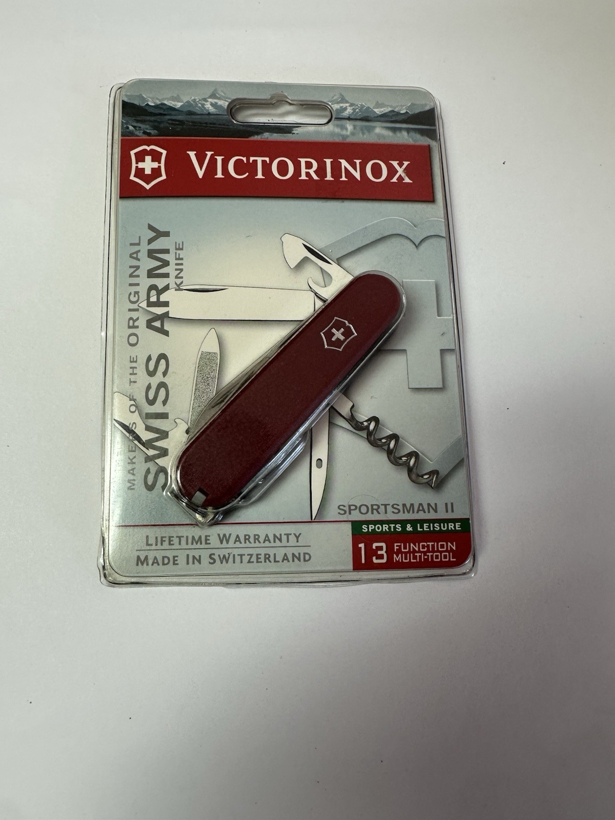 Victorinox Sportsman II Sports & Leisure Swiss Army Knife New In Package Vintage