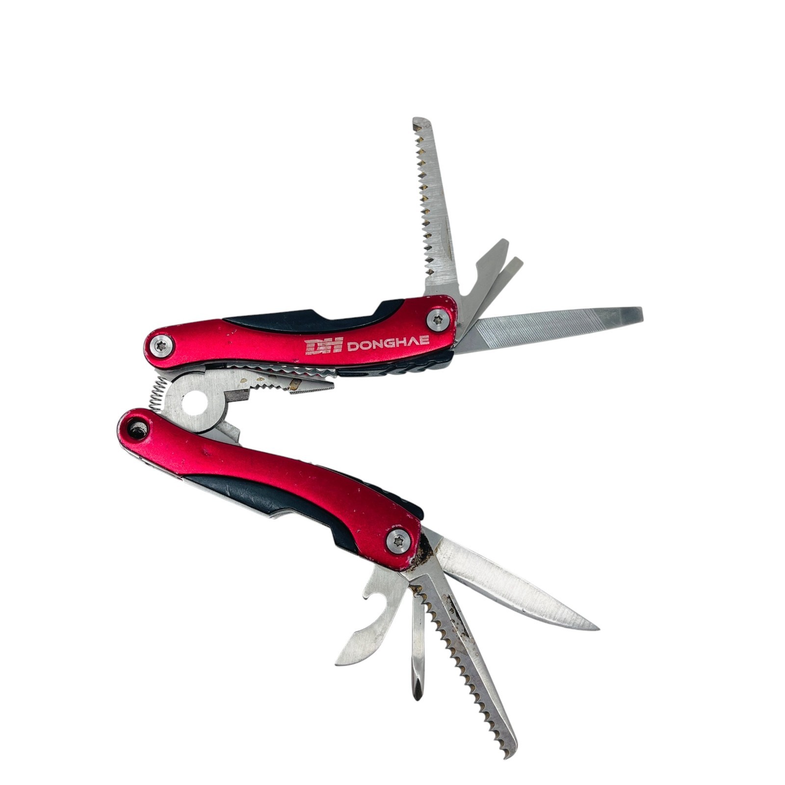 Schwarzwolf Outdoor & Mixed Brands Multi Tool Pliers Lot Red Anodized, 3 Pcs