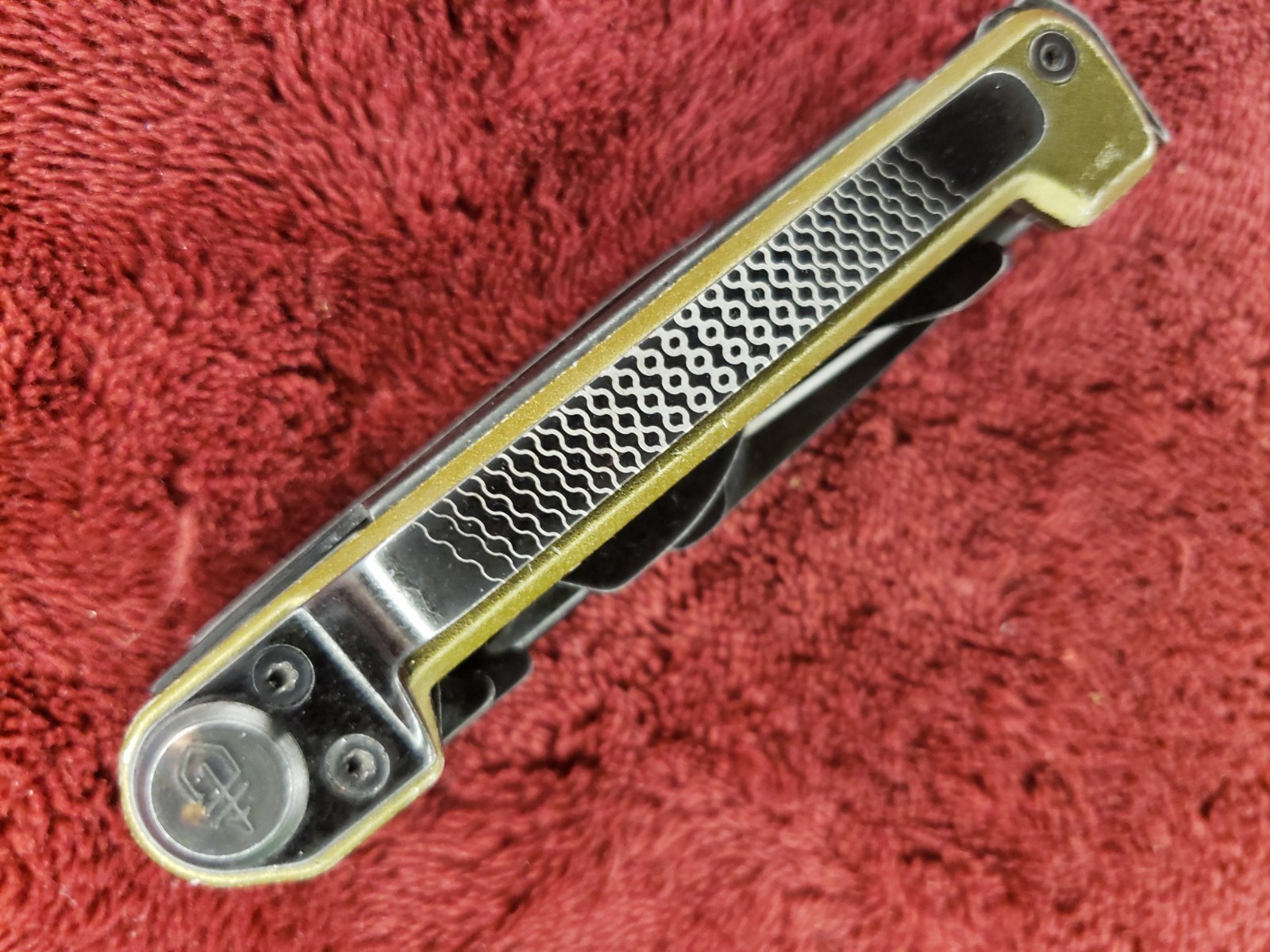 Gerber Armbar Scout Multi Tool 7 Tools Pocket Clip Black & Green
