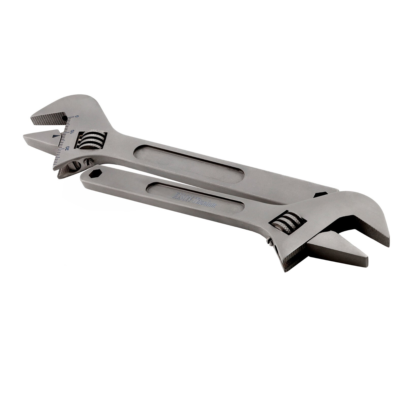 Titanium Wrench Adjustable Wrench Metal Wrench Multi-Tool Ti EDC Wrench