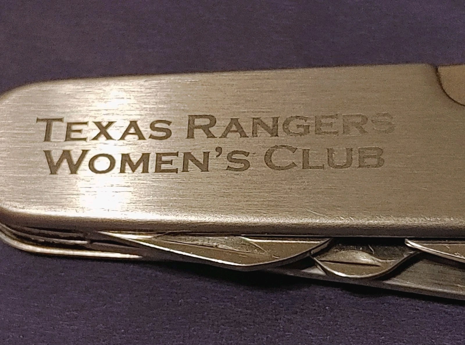 8 Function Stainless Steel Multitool Pocket Knife TX Rangers Women’s Club