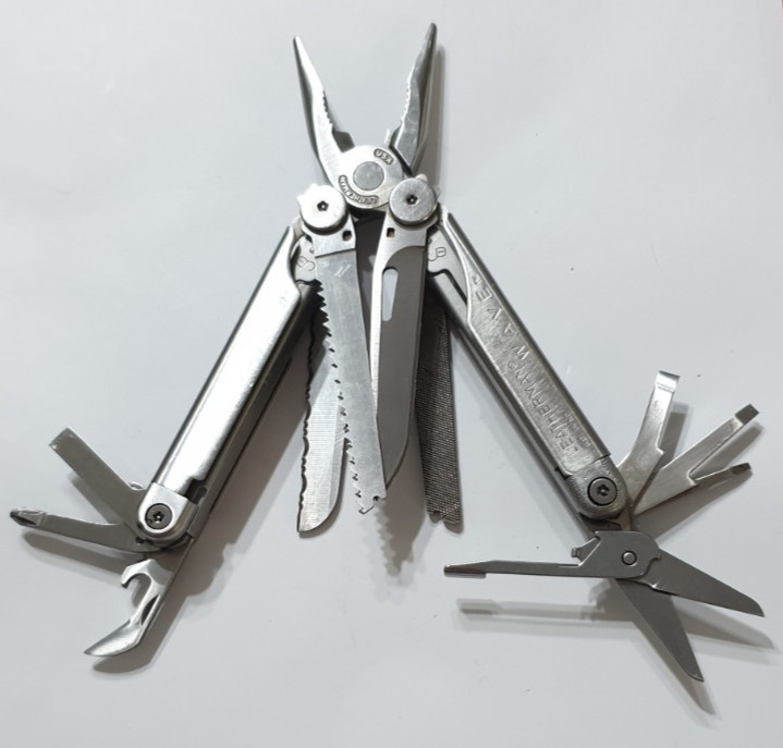 🔥🔥🔥 Leatherman 2000 Wave OG Original Gen1 Leather Sheath Multi Tool Pat Pend