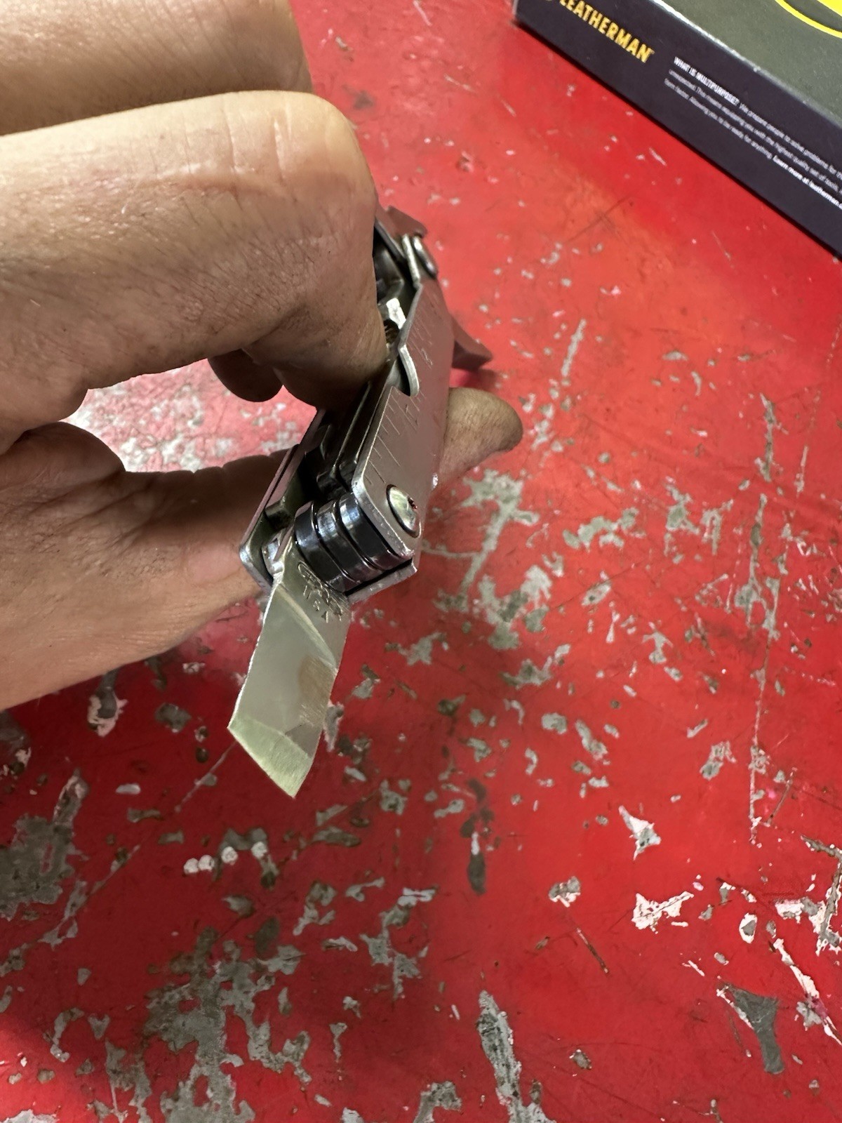 Gerber MP400 Vintage Blunt nose With Custom Chisel