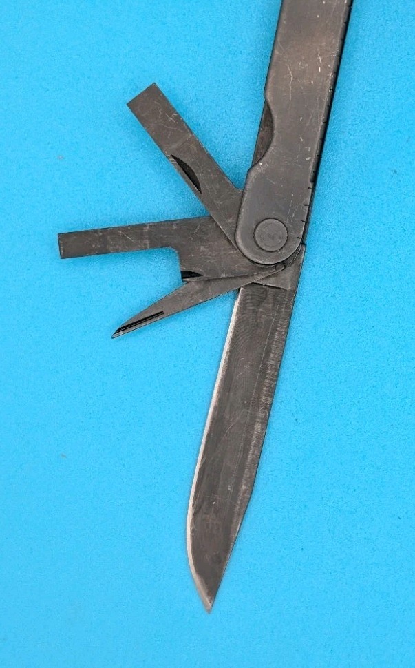 Leatherman PST Black Multi-Tool Nylon Sheath Retired Collectible USA