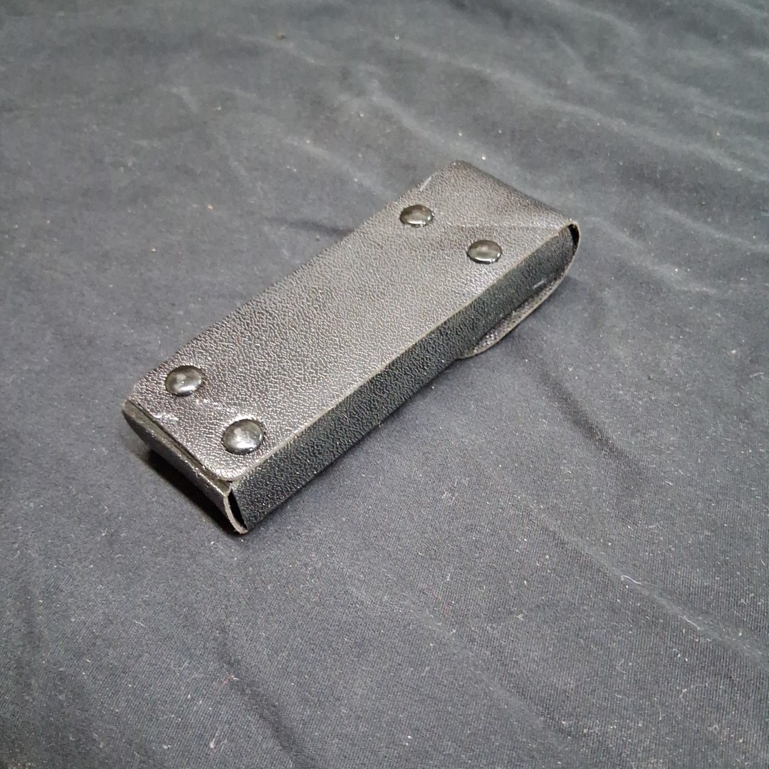 Vintage EMS Advertising 4″ Blue Needle Nose Pliers Multi-Tool & Case