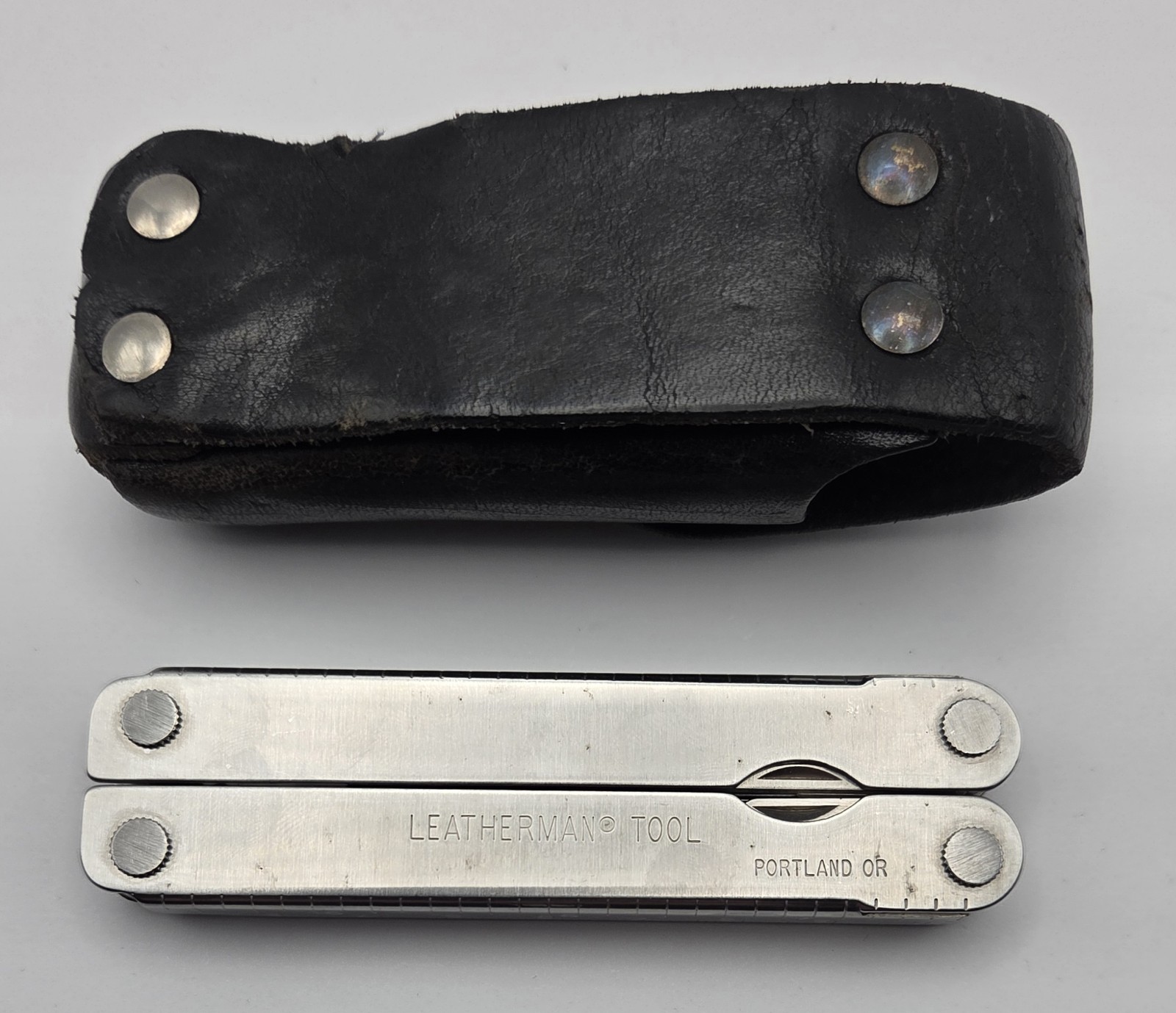 Vintage Original Leatherman Multi-Tool Portland OR Made in USA w/Leather Case