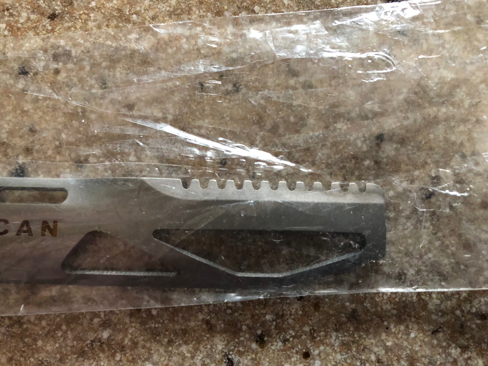 Valtcan Titanium Cyberspork Fork Bottle Opener Utensil Camping Hiking Military
