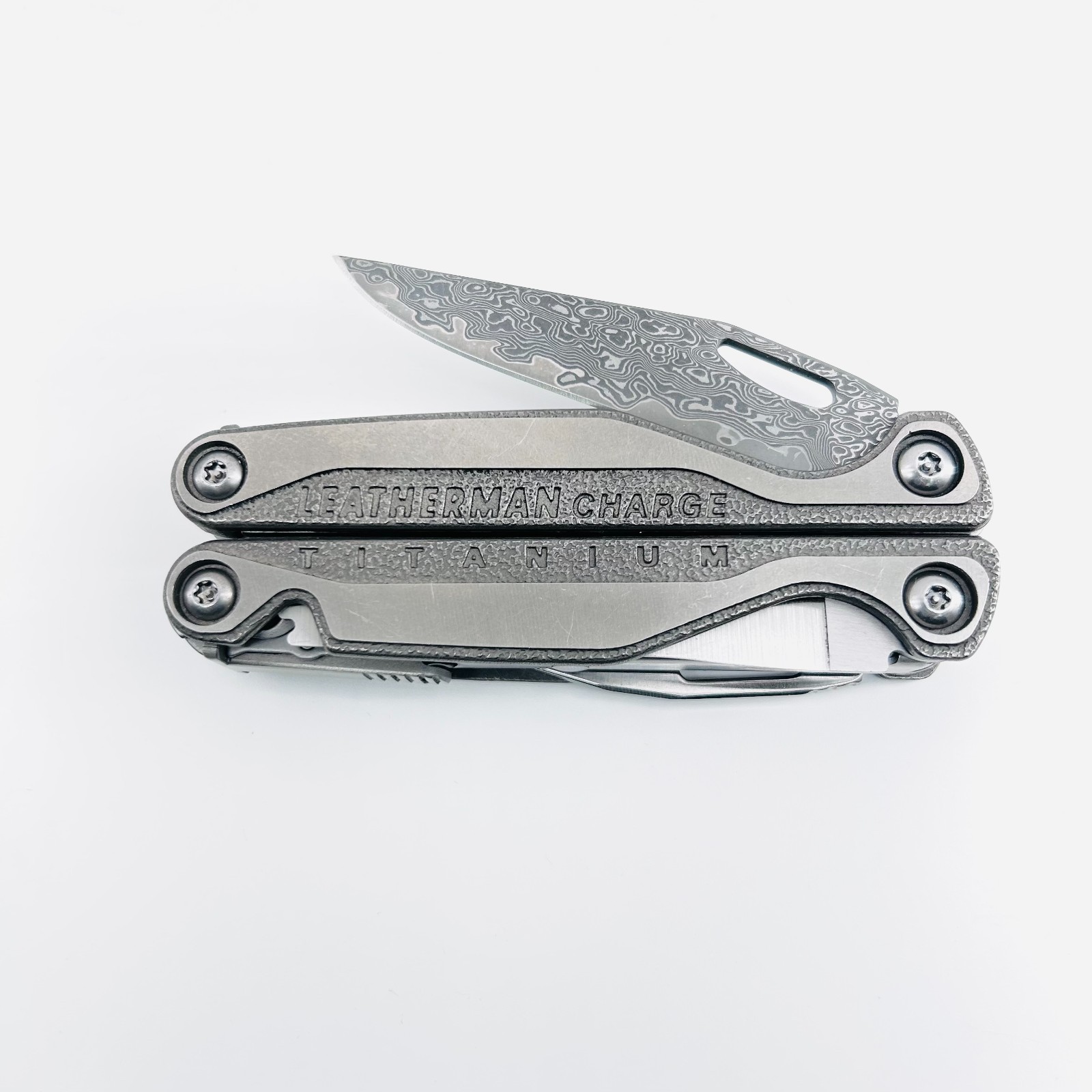 [USA Stock] – VG10 Damascus MAIN BLADE for Leatherman CHARGE TTI/WAVE
